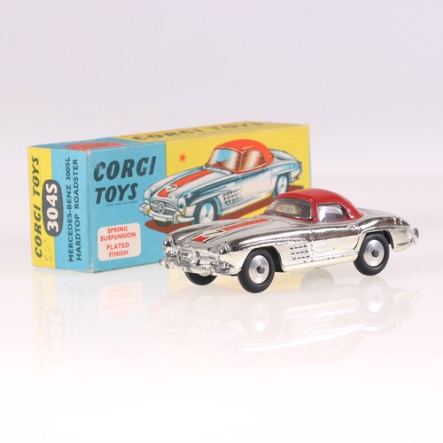 Corgi toys 304s - corgi, mercedes-benz