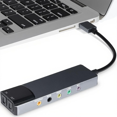 Usb soundkarte aluminium 1 - usb-soundkarte,