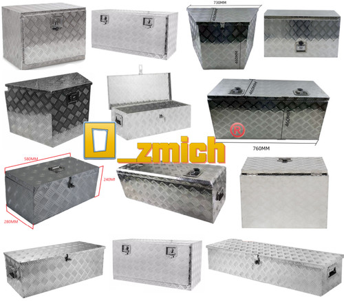 Aluminium transportkiste - aluminium,